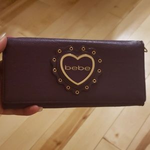 Bebe Purple Wallet